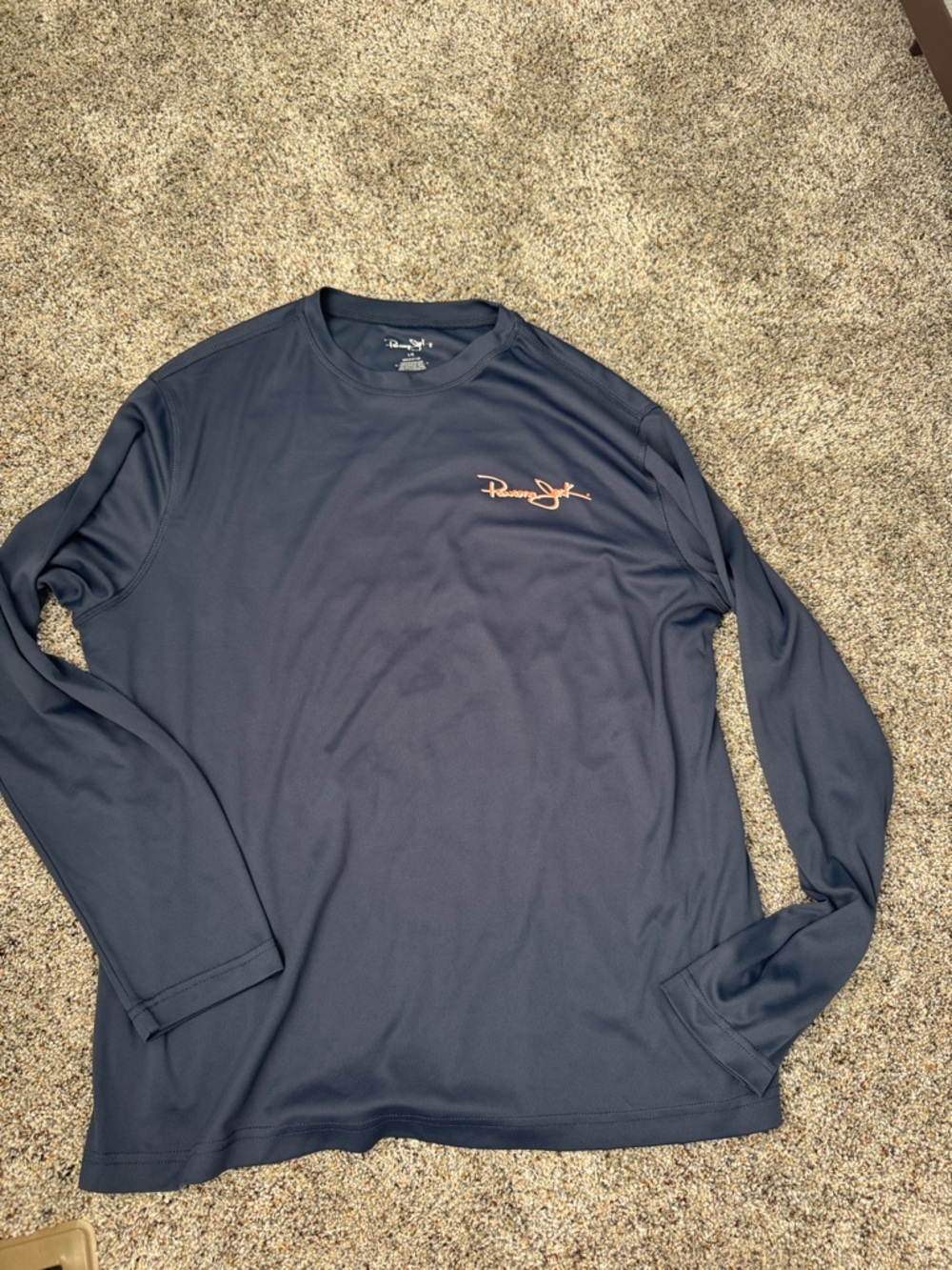 Panama Jack Navy Long Sleeve Water Shirt